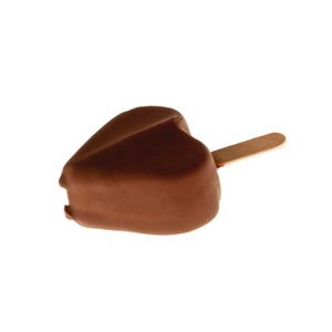 Ξυλάκι καρδιά βανίλια με σοκολάτα